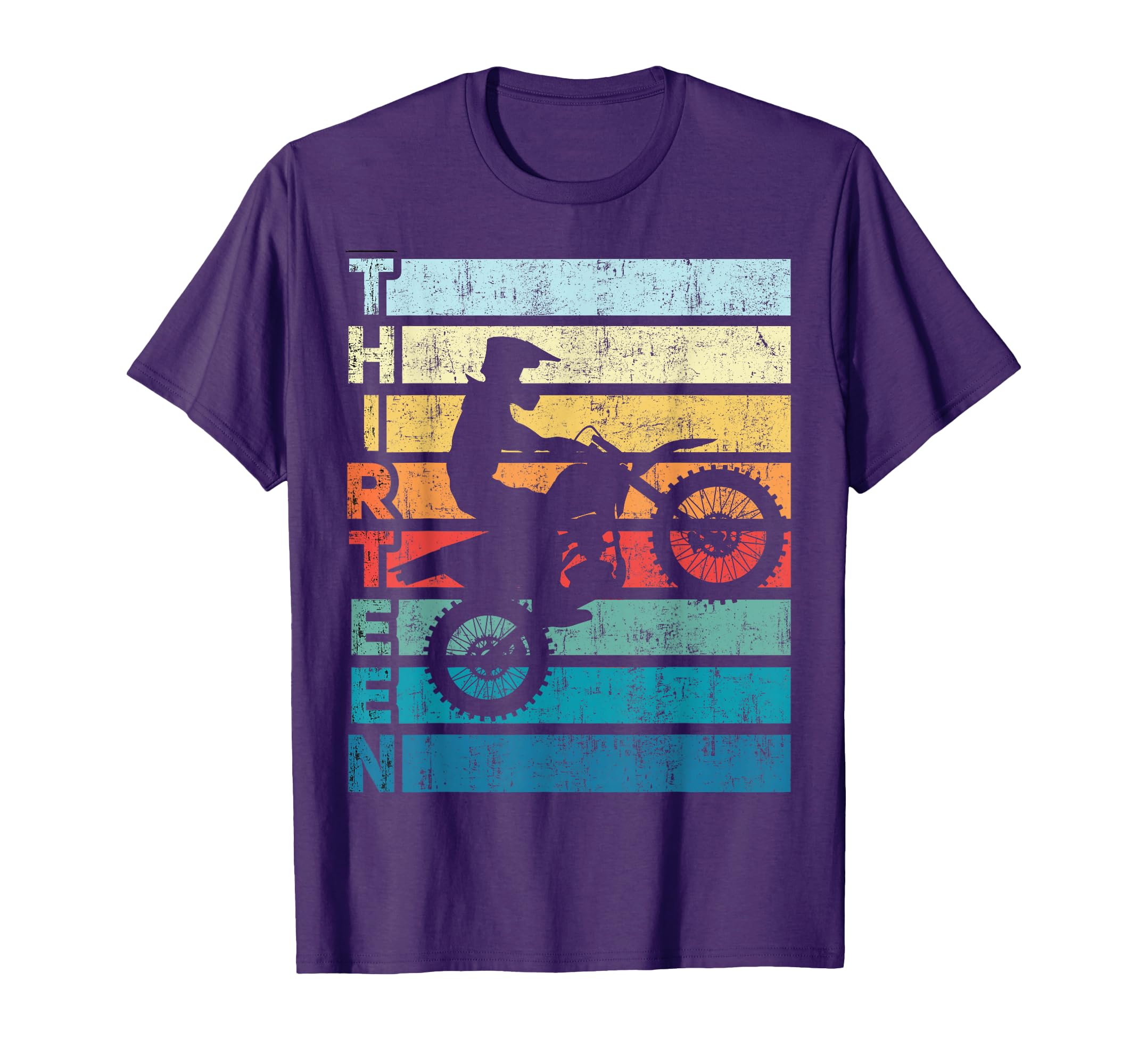 Motocross 13th Birthday Party MX Dirt Bike Birthday T-Shirt