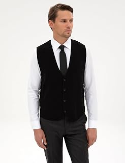 Pierre Cardin Erkek Siyah Yelek (Triko) 50317313-VR046