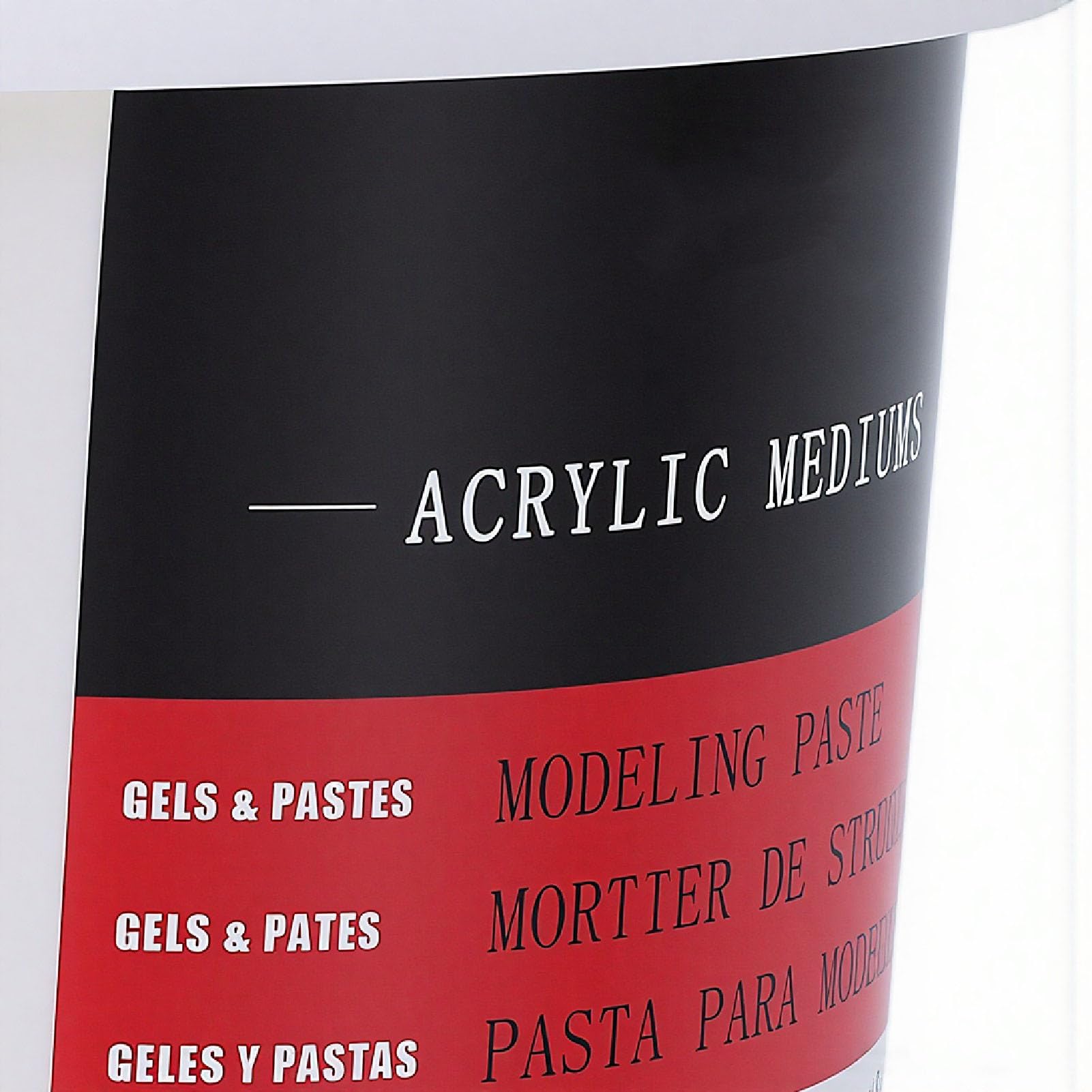 Topiky Pasta para Modelar Arte, Pasta de Textura de Secado Rápido 1400 G, para Manualidades de Madera en Lienzo, Artística Texturizada Multifuncional, para Esculpir Modelado