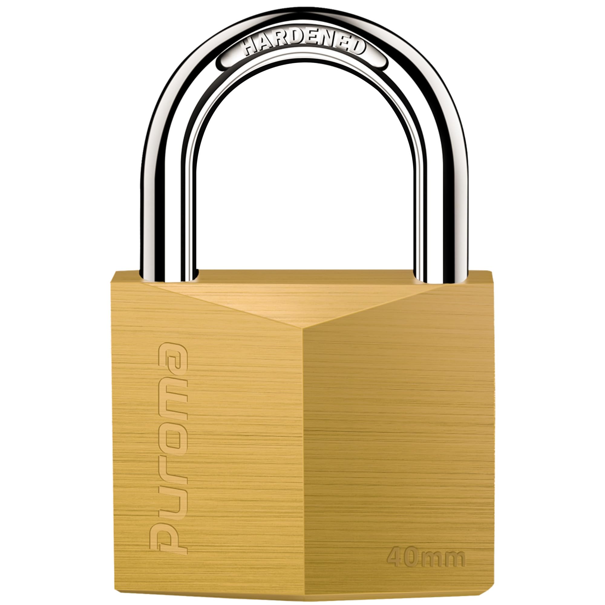 Puroma 1 candado con llave impermeable de latón macizo, candado de 1.1 pulgadas con llaves para cobertizos, unidad de almacenamiento, taquilla de gimnasio escolar, valla, caja de herramientas,