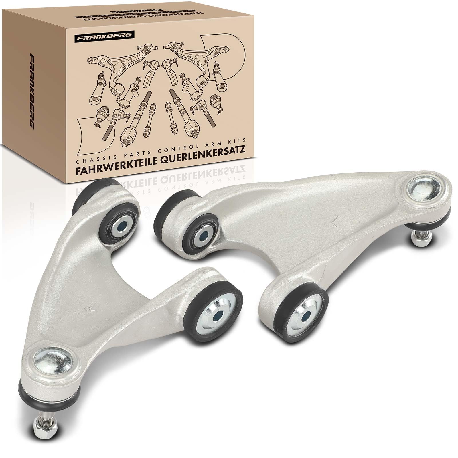 Frankberg 2 brazos de control superiores del eje delantero 60651939 | eje delantero, arriba, 60651939; Compatible con: 156.932, GT 937, 147.937, 156 Sportwagon 932
