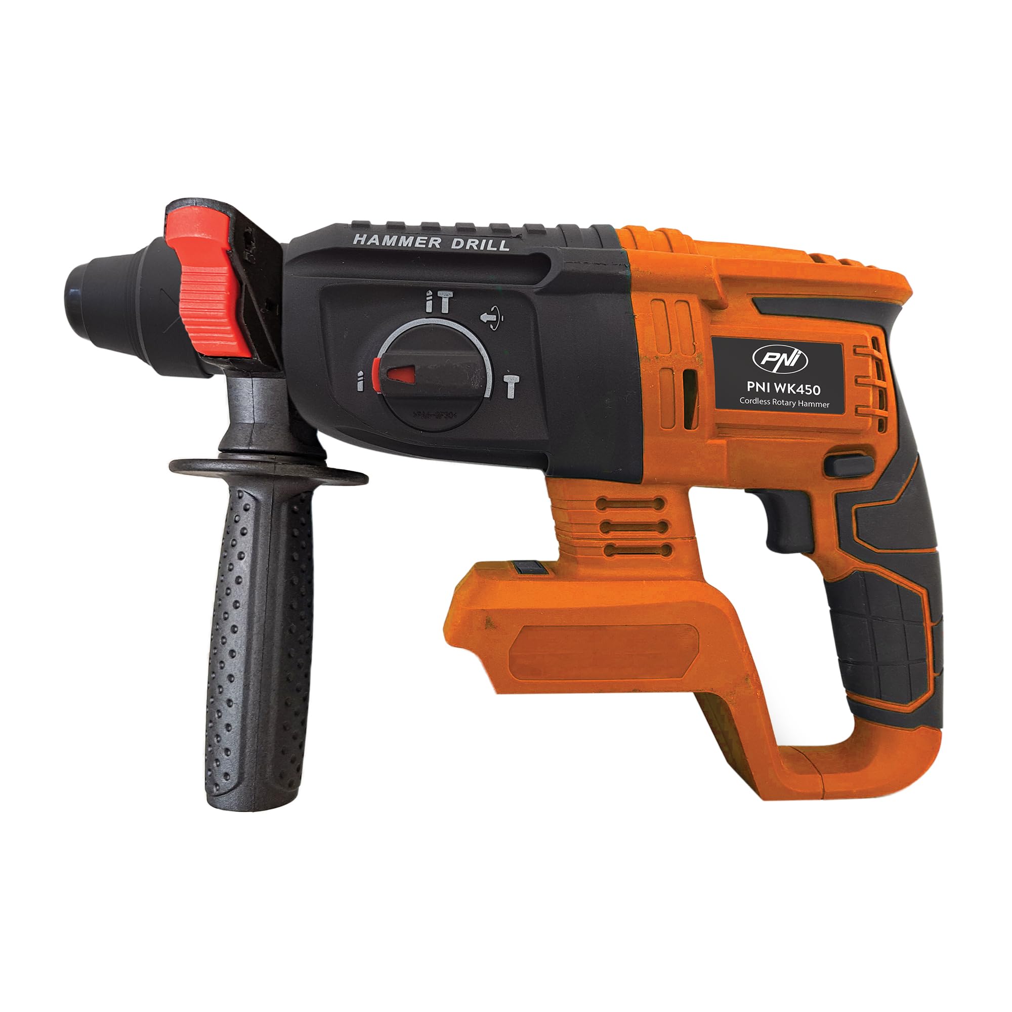 Set di utensili elettrici PNI WK450 con batterie da 18V 5.0Ah, caricabatterie incluso