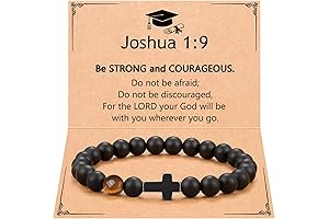 Graduation Gifts 2022 for Boys - To Men Boys Cross Bracelet