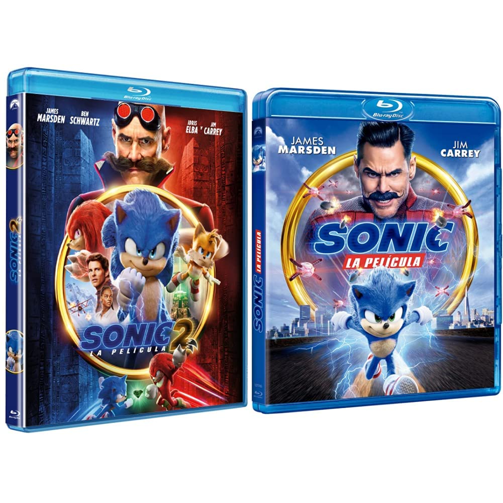Sonic: La Película Blu-Ray Películas de Animación y Acción Sonic 2