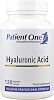 Patient One Hyaluronic Acid 100mg | Supplement to Support Hydrated, Youthful Skin and Joint Health | 120 Capsules