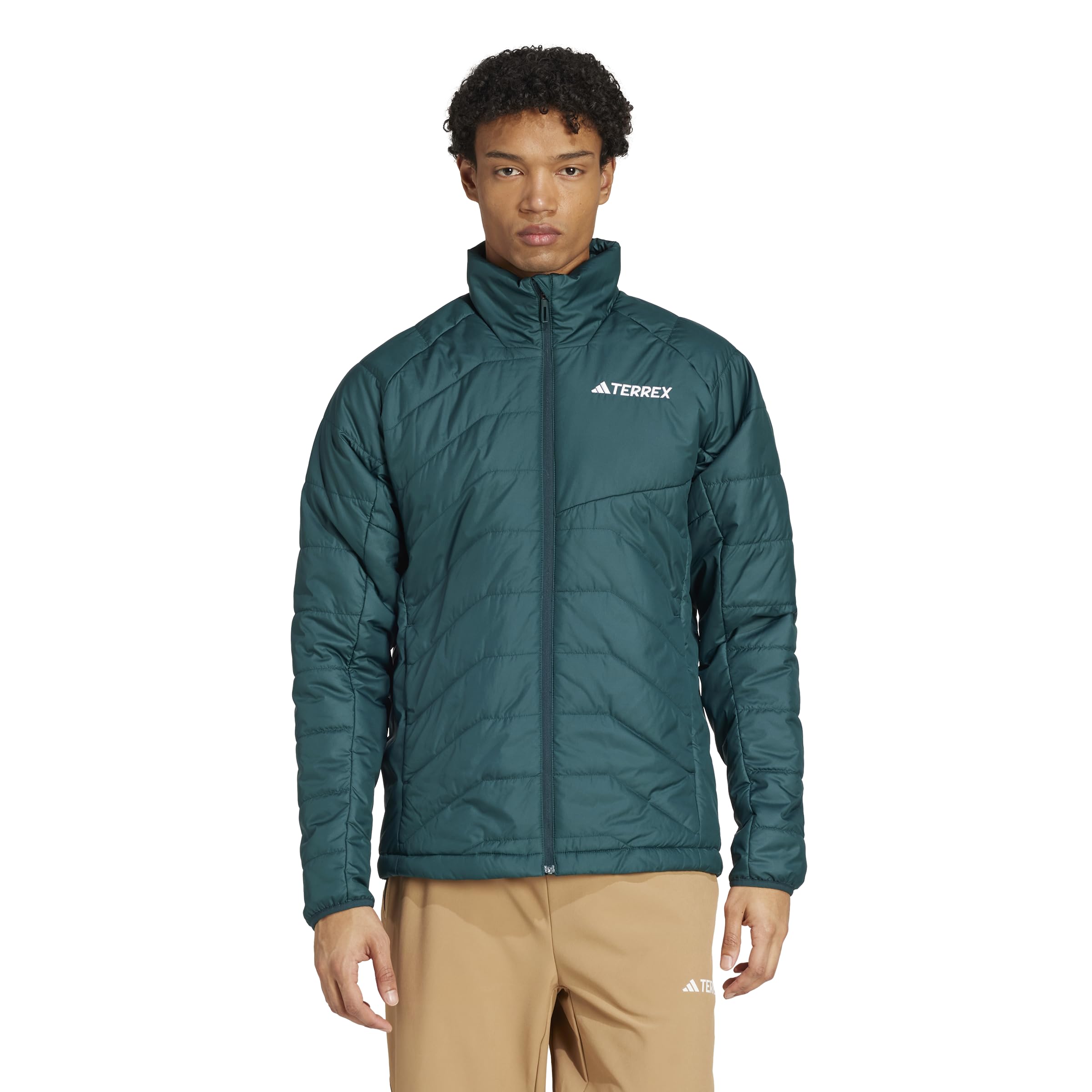 adidas Men's Terrex Multi Synthetic Insulated Jacket, aurora ivy, M
