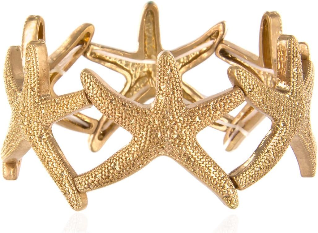 Ochre Starfish Stretch Bracelet