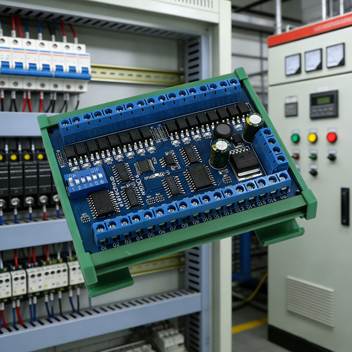 Scheda di espansione PLC DC 6.5-30V dell'uscita RS485 dell'input 16 per la Scheda di espansione IO