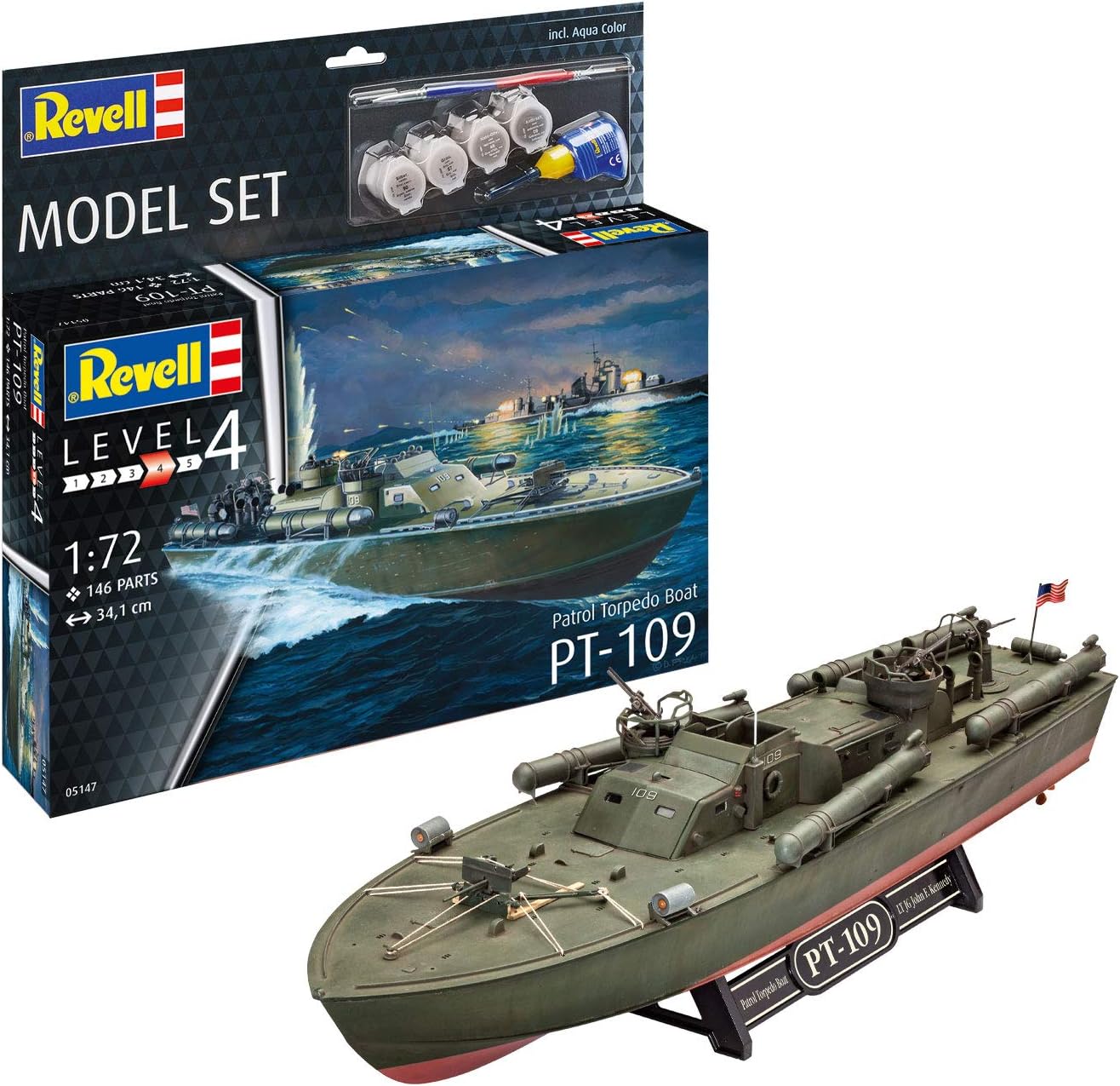 REVELL Set Patrol Torpedo Boat PT-109