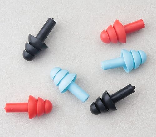 Miniatura 2 de SOWAK - 3 pares de tapones de silicona reutilizables para los oídos, flexibles, suaves, impermeables, con cancelación de ruido, para natación,