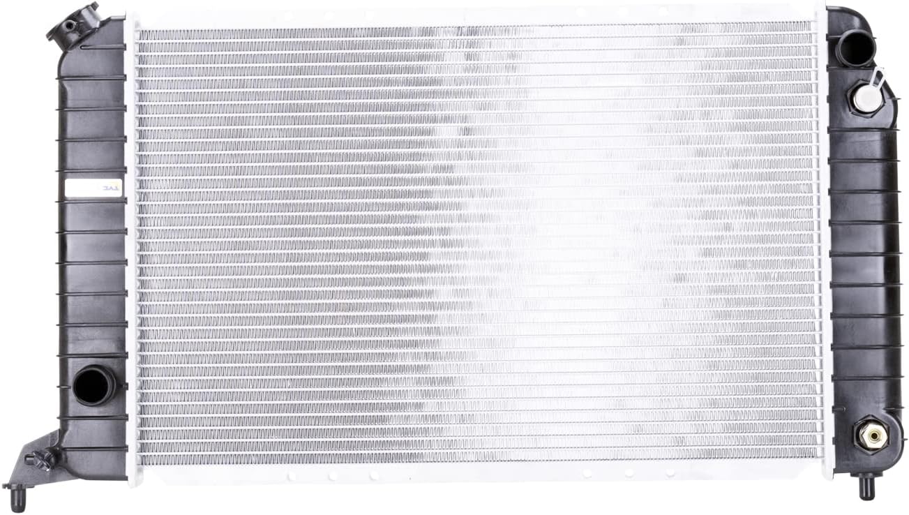 TYC 2261 Compatible with CHEVROLET S10 Pickup 1-Row Plastic Aluminum Replacement Radiator, Black