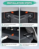 Vista 6 de Powerty - Funda para cajuela retráctil para Honda CRV 2023-2025 2026, protector de cajuela para accesorios de CRV, funda de equipaje sin espacio