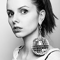 Vista 6 de 5000 azulejos de espejo de discoteca de 0.394 x 0.394 in autoadhesivos, hoja de azulejos de bola de discoteca de espejo plateado, azulejos cuadrados