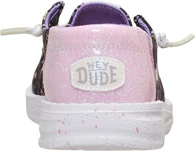Amazon.com | HEYDUDE Toddler Wendy Unicorn Stars Slip On Loafer