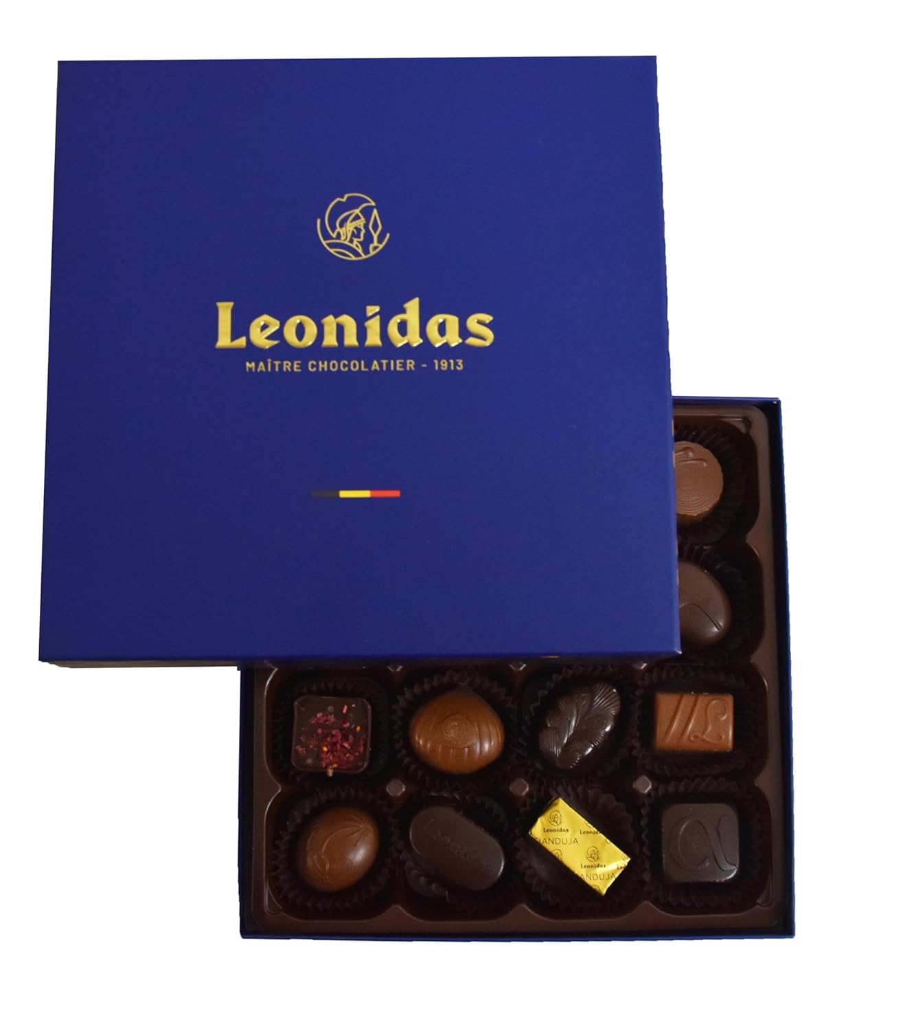 Leonidas Chocolates - Heritage Collection - Santiago Gift Box (Blue) (Classic Blue)
