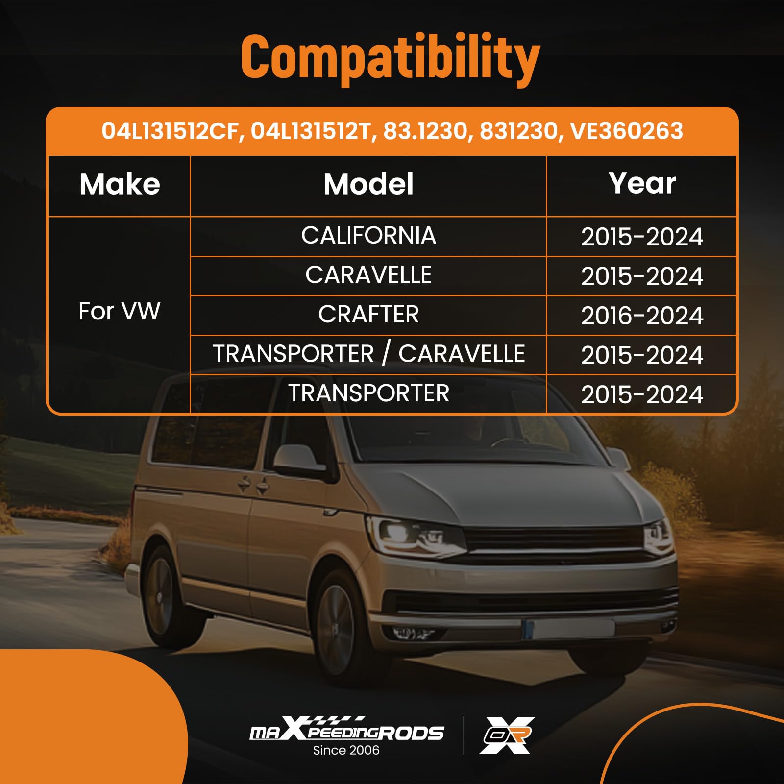 maXpeedingrods AGR-Kühler AGR-Ventil für VW CALIFORNIA T6 CARAVELLE Mk VI 2.0 TDI 04L131512CF