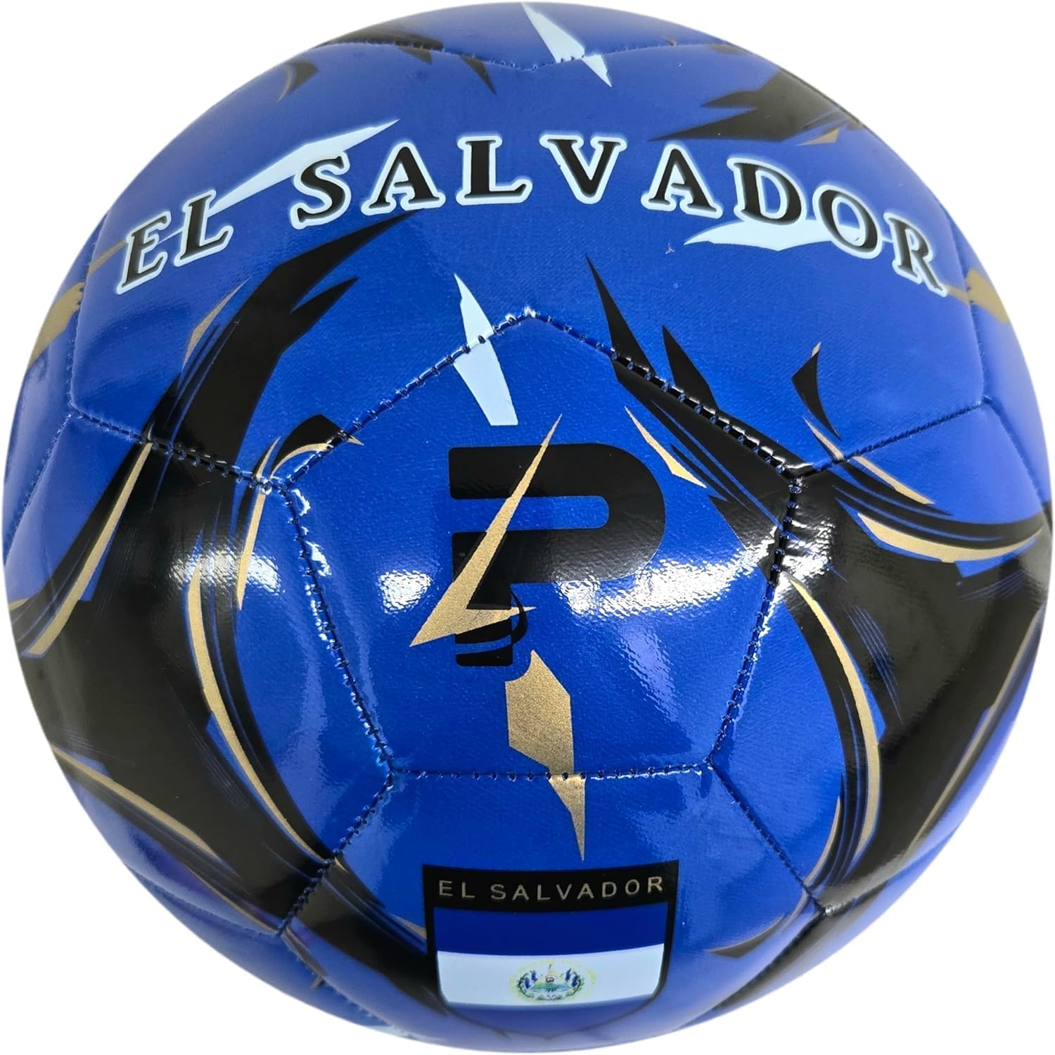 Elite Edition Soccer Ball - Size 2 3 4 5 – Youth & Adult Training Soccer Ball – Durable TPU Outdoor Ball – Country Design (USA, Argentina, Brasil, Mexico, Portugal & More)