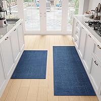 Vista 25 de Tapete de Cocina 1 PCS, Alfombras Acolchadas Antideslizantes para Piso de Cocina, Tapete Corredor Absorbente de Comodidad para Estar de Pie Lavable