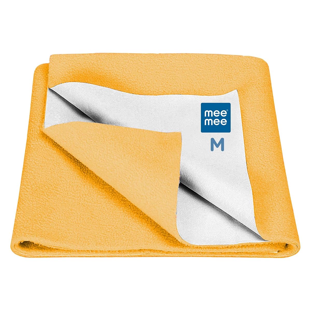 Mee Mee Reusable Water Proof Cotton Bed Protector Sheet/Extra Absorbent Mat/Dry