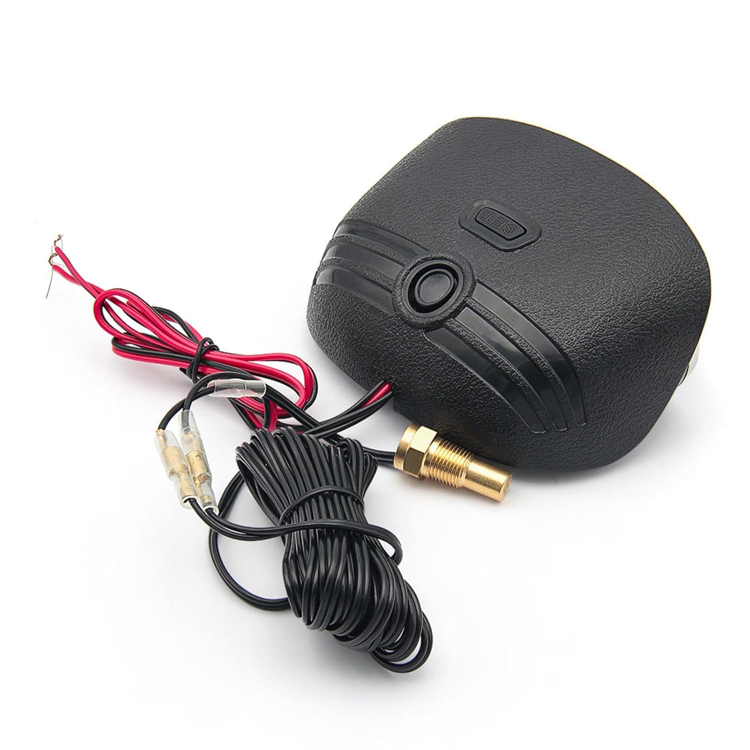 LCD Screen Gauge for Automotive Water Temperature and Voltages Readings Featuring Easy Installation and Anti Vibrations Anti Vibrations Meter