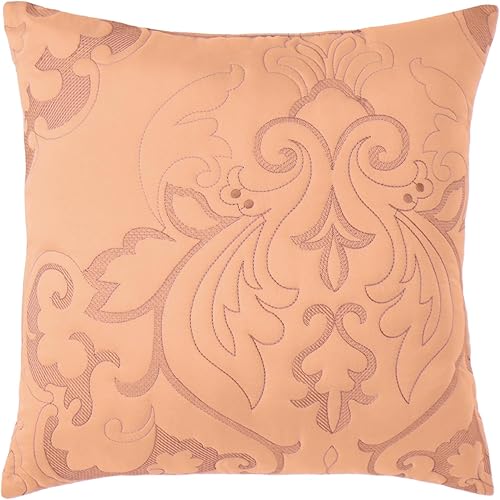 Miniatura 4 de BrylaneHome Amelia - Almohada cuadrada de 16 pulgadas, color gris