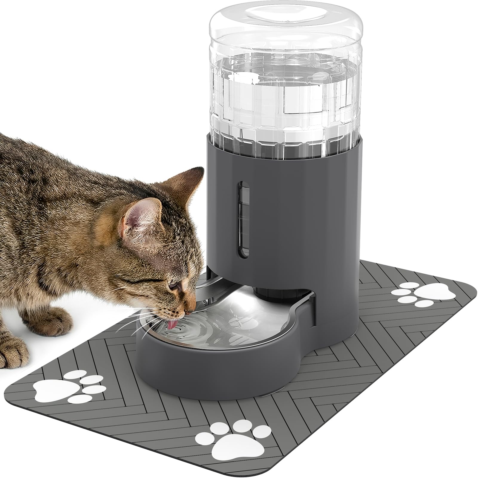 JUNSPOW 4L Distributore d'acqua per animali domestici