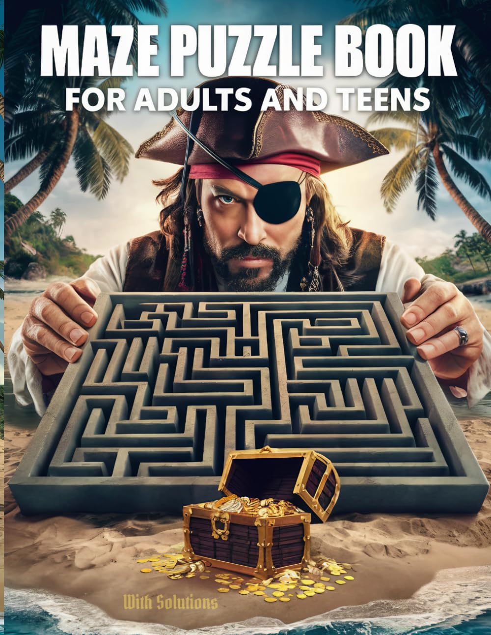 Maze Puzzle Book for Adults and Teens: 125 Fun & Challenging Rectangular Mazes to Relax and Stimulate Your Mind