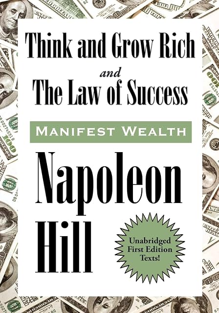 Portada de Think and Grow Rich and The Law of Success In Sixteen Lessons