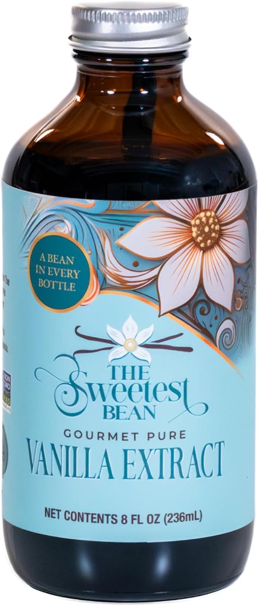 Luxury Single-Origin Ugandan Vanilla Bean Extract (16oz Bulk)