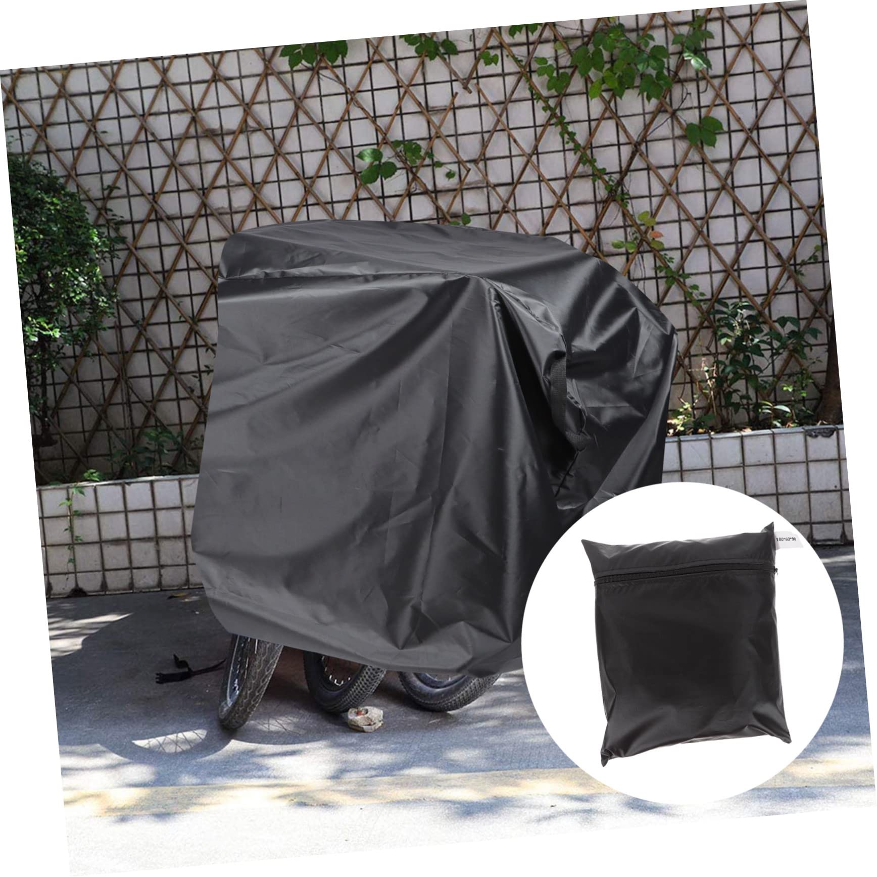 Toyvian Copertura Per Biciclette Bicicletta Copertina Montagna Etichetta Coperture Copribiciclette Per Rimessaggio Esterno Protettore Copri Bici Nero Panno Oxford