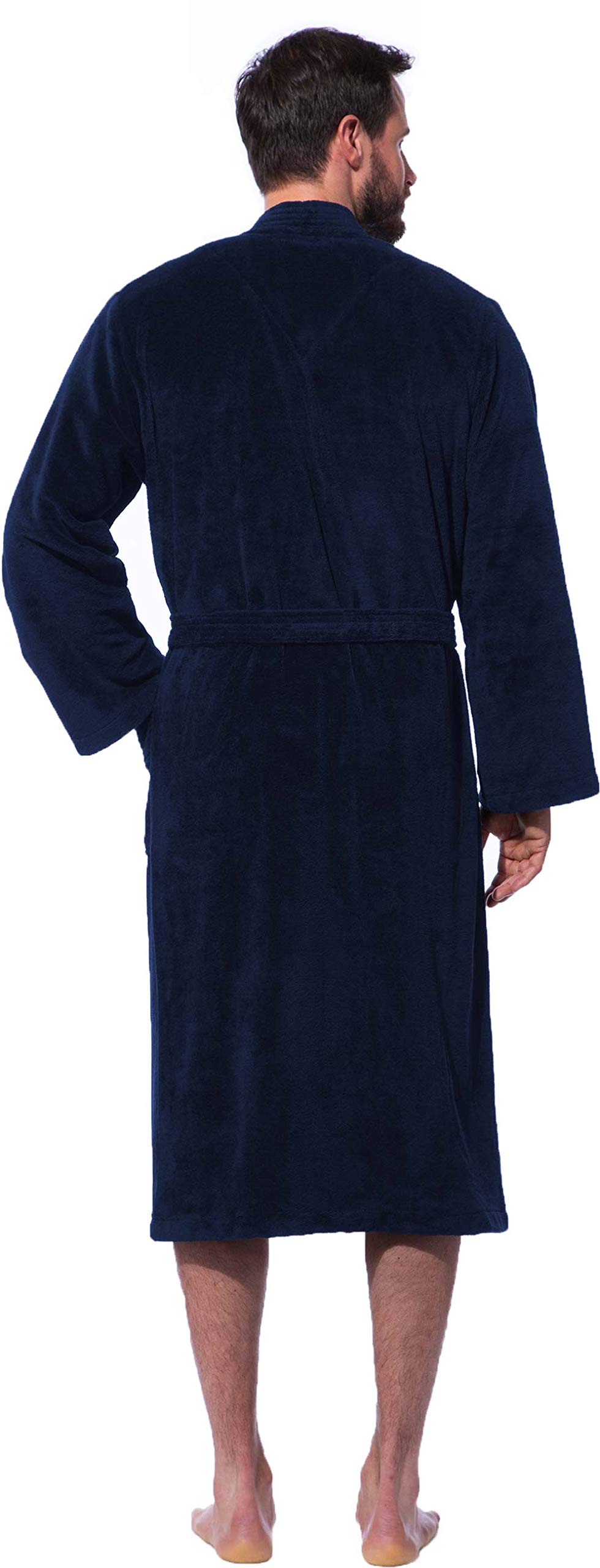 Morgenstern Kimono Bademantel Adam für Herren wadenlang
