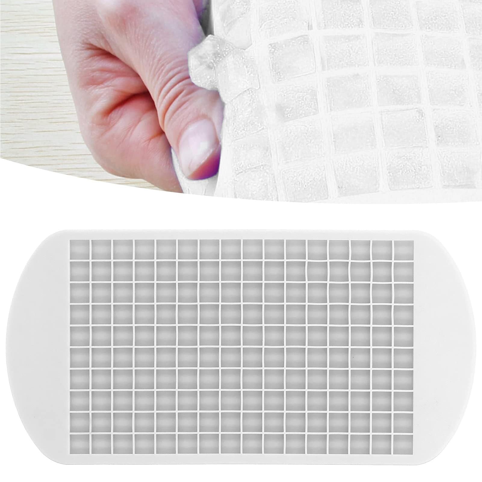 Bandejas de hielo pequeñas de silicona, moldes apilables for cubitos de hielo, molde Flexible de fácil liberación, for enfriar cócteles de whisky