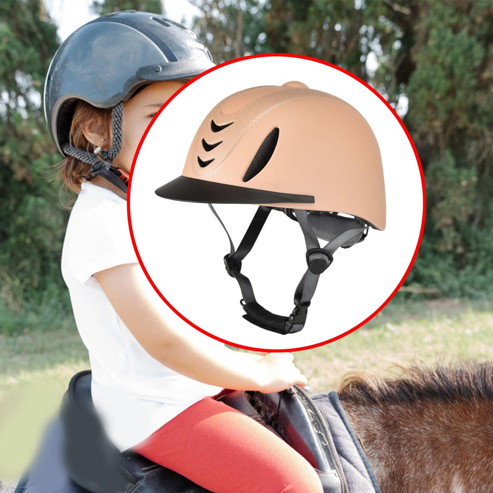 Casque D'équitation Enfant pour L'été : Léger et Sûr