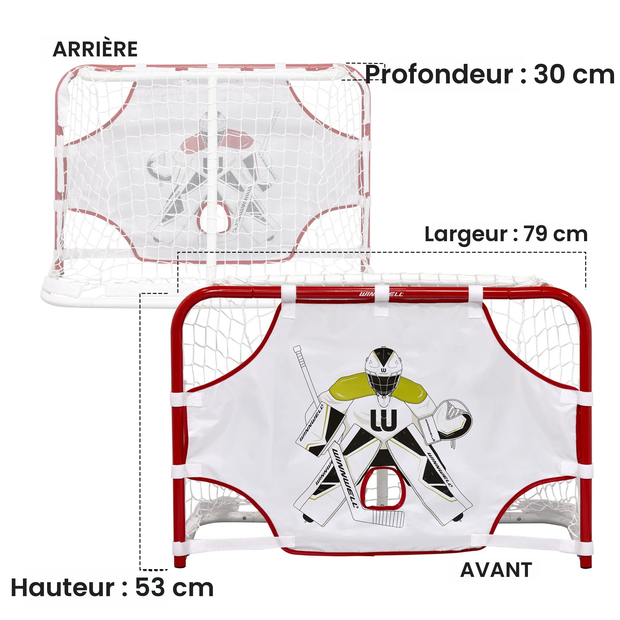 Set De Hockey Pour Enfants – 2 Bâtons Et 2 Balles, PP Léger, Entraînement Intérieur/extérieur, Jeu Actif Dès 3 Ans