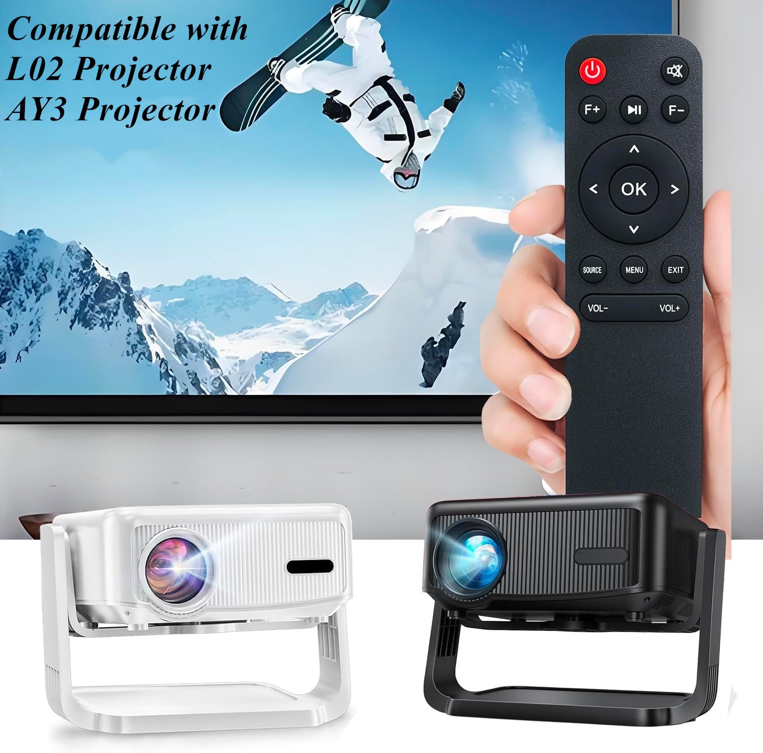 Amazon.com: AOERUOW Replacement Remote Control Compatible with
