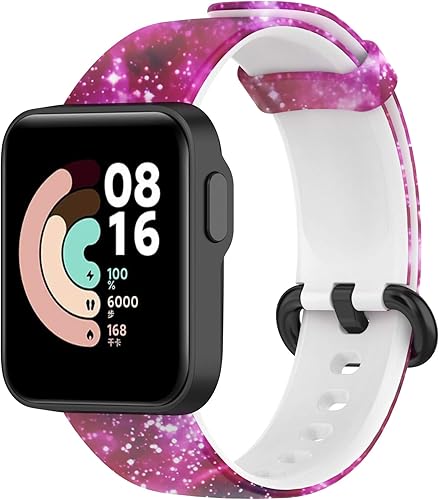 Senter Correa de reloj de silicona suave Correa de repuesto para Xiaomi Mi Watch Lite y Redmi Watch Lite Smart Watch