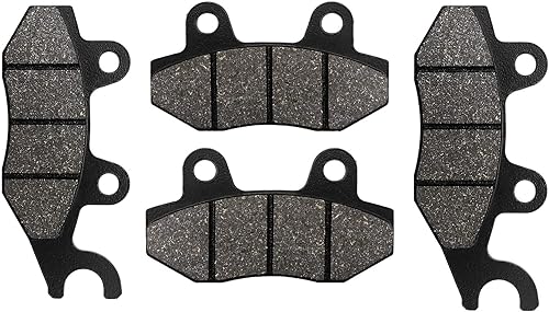 ZICOO Pastillas de Freno Delantero y Trasero para Kawasaki Ninja 250R EX250 Ninja 300 EX300 para Kawasaki Brute Force 750 4x4i KVF750 KL650 KLR650
