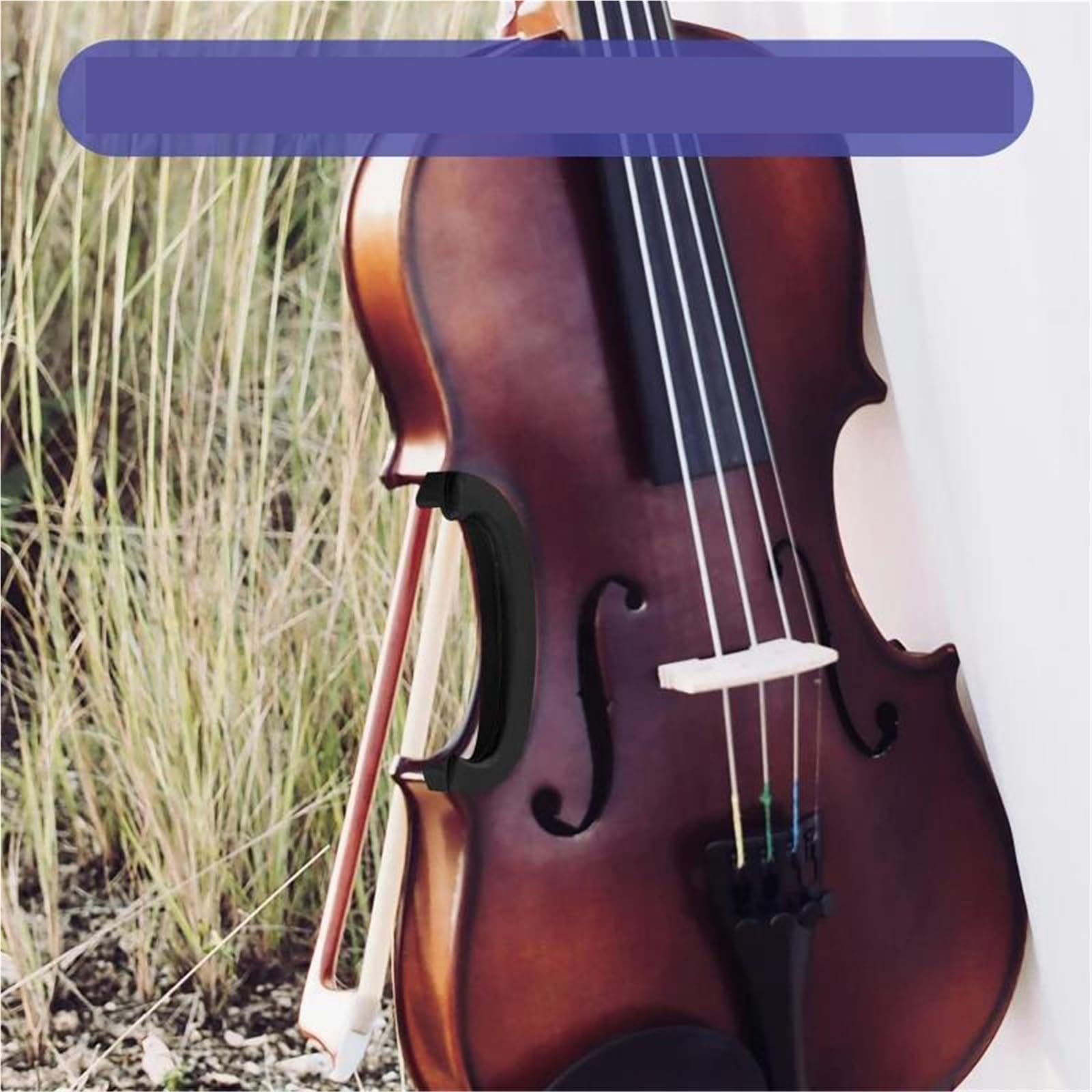 Accesorios Profesionales Violin Protector Universal De Goma En Forma De C Para Cintura Y Panel Lateral De Violines 4/3/4