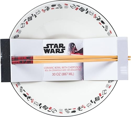 Miniatura 218 de Silver Buffalo - Cuenco con palillos para arroz, fideos o ramen, de cerámica, modelo Hogwarts Railways con escudo, de Harry Potter, apto