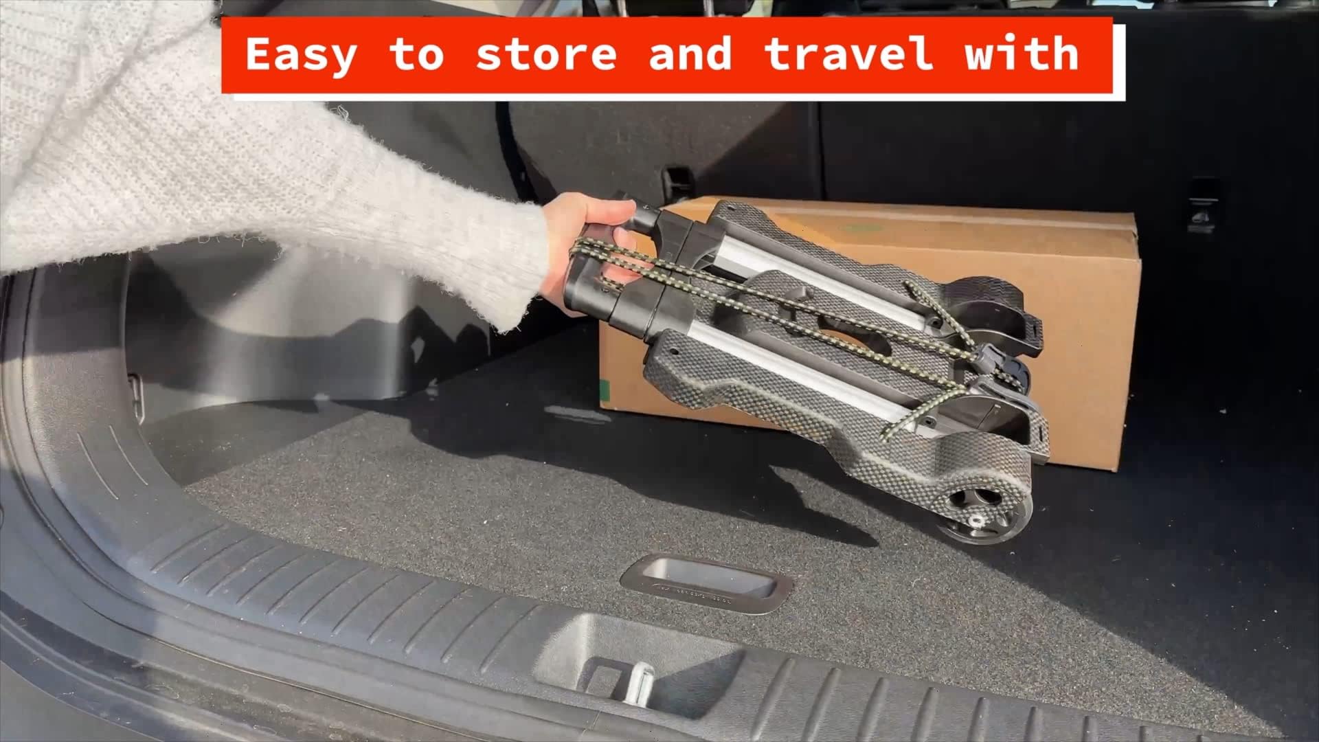 Mount Plus Carro de equipaje plegable A6 y carro de equipaje | Capacidad de 75 libras | Carro de equipaje portátil ligero con asa telescópica y 4 ruedas de goma | Marco de acero