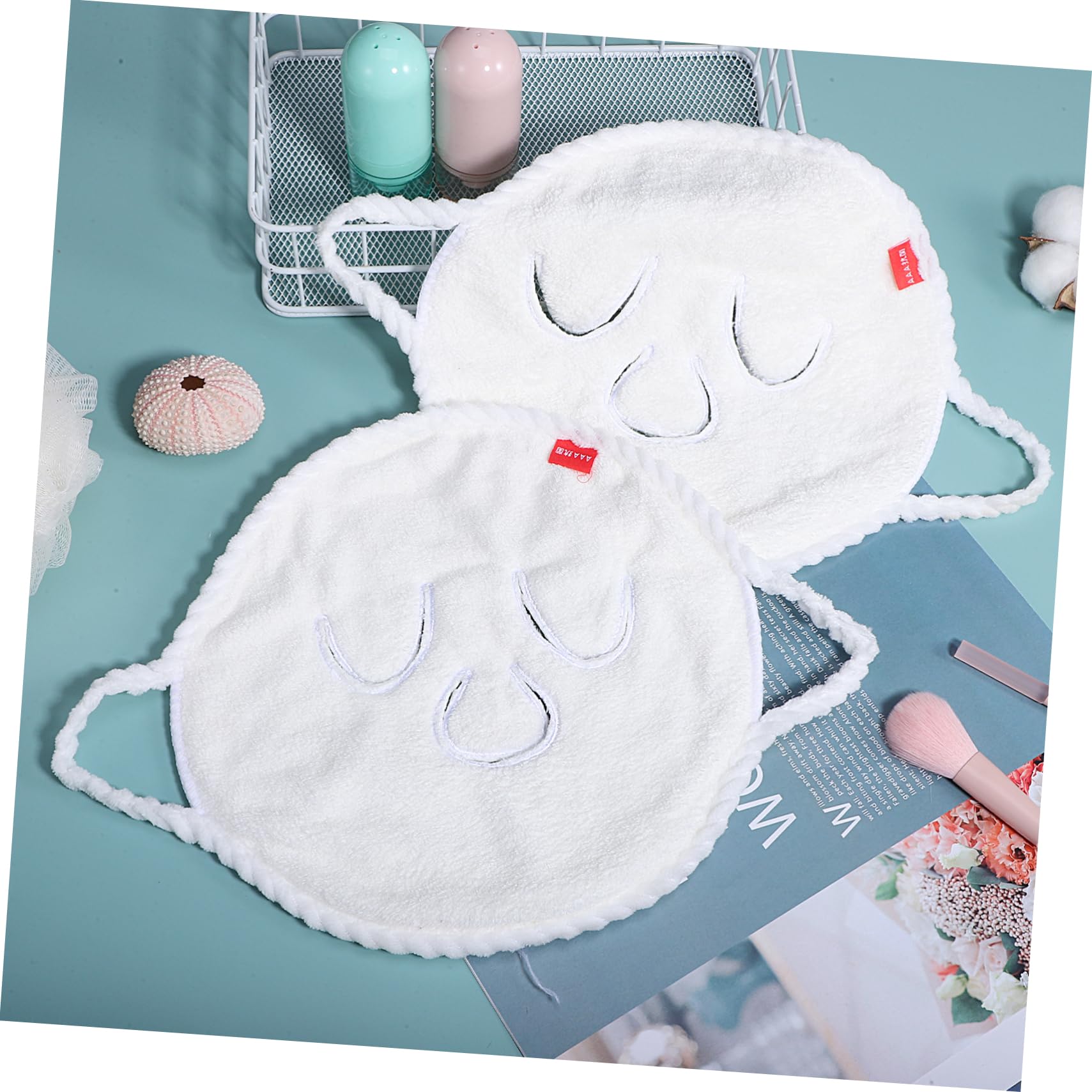 Healeved 8stücke Fleece Gesichtsmaske Handtuch Für Kühlende Und Wärmende Anwendungen Für Gesichtspflege Beautysalons Für Empfindliche Haut