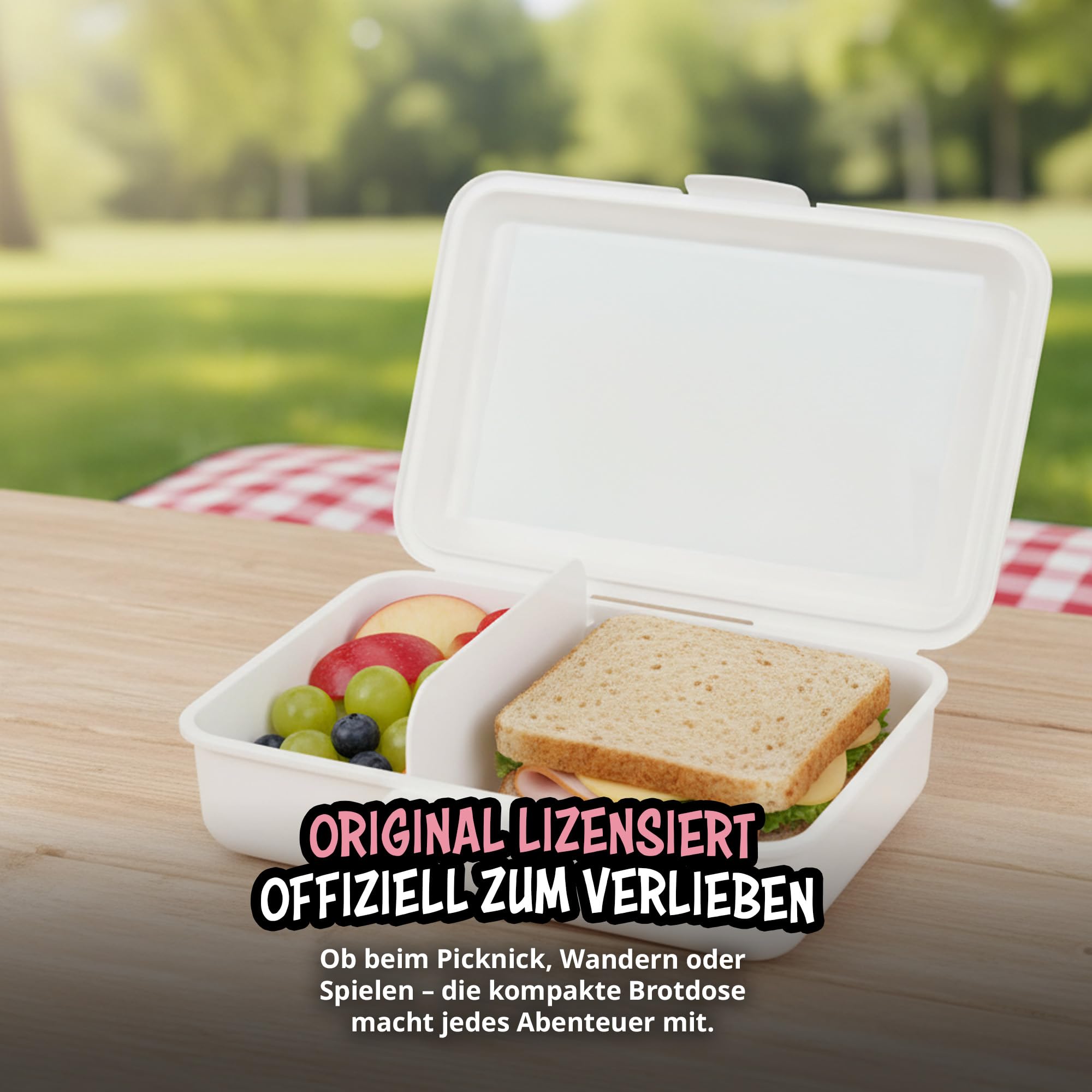 Boîte À Lunch Bento Snoopy OSK Avec Couvercle Et Baguettes