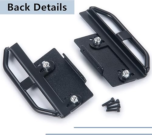 Miniatura 6 de MORLORDY RC Rock Rails pedal lateral placa de pie placa de pie toboganes de roca para 124 RC Crawler Accesorios de coche SCX24 actualizaciones piezas