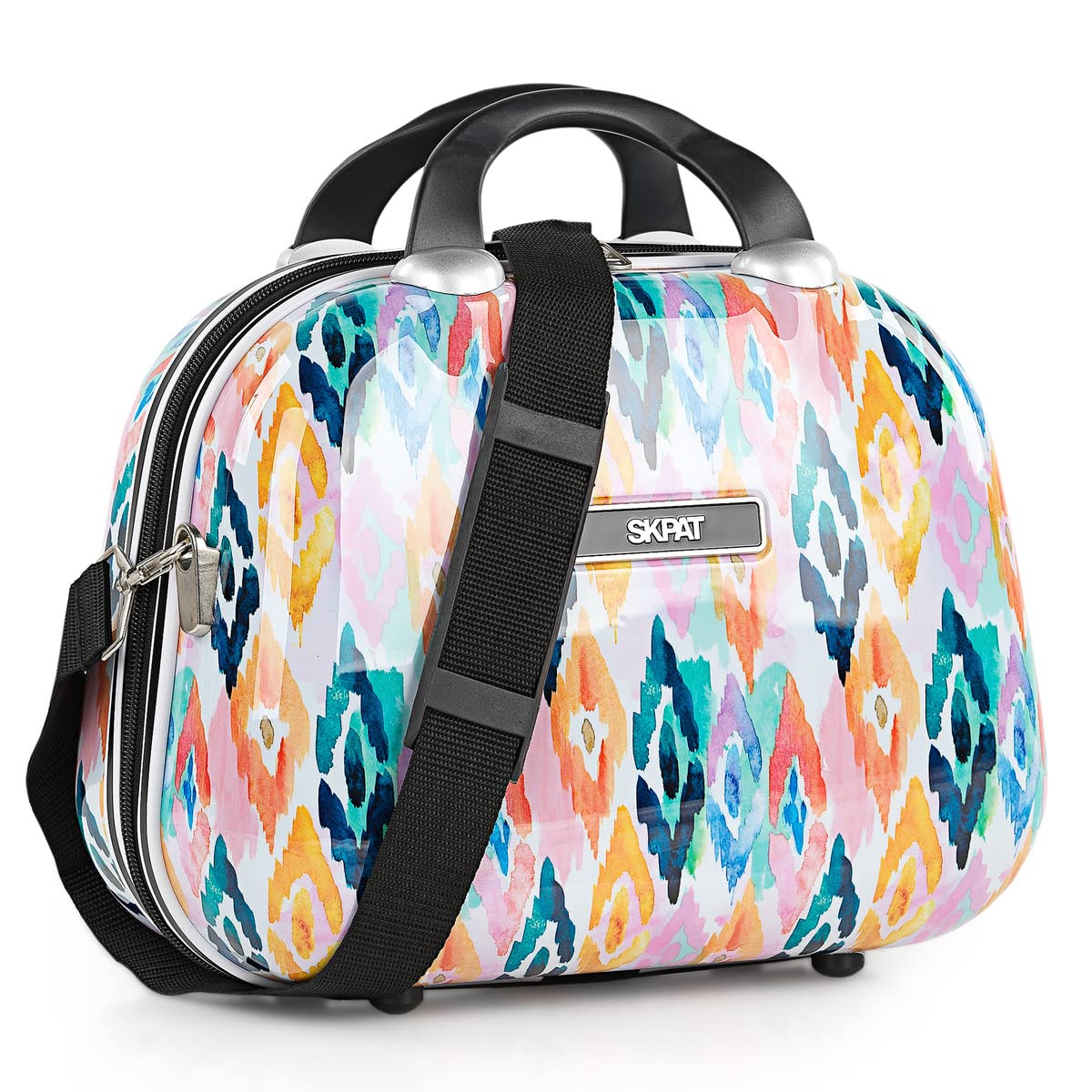 SKPAT Neceser Viaje - Neceser de Viaje Mujer Rígido - Neceser Mujer - Neceser Viaje Mujer de Material Ligero y Resistente. Estuche Maquillaje Mujer Rígido Juvenil. 133435, Multicolor