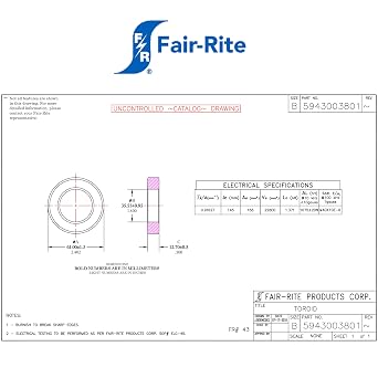 Toroid Core FT240-43 Ferrite