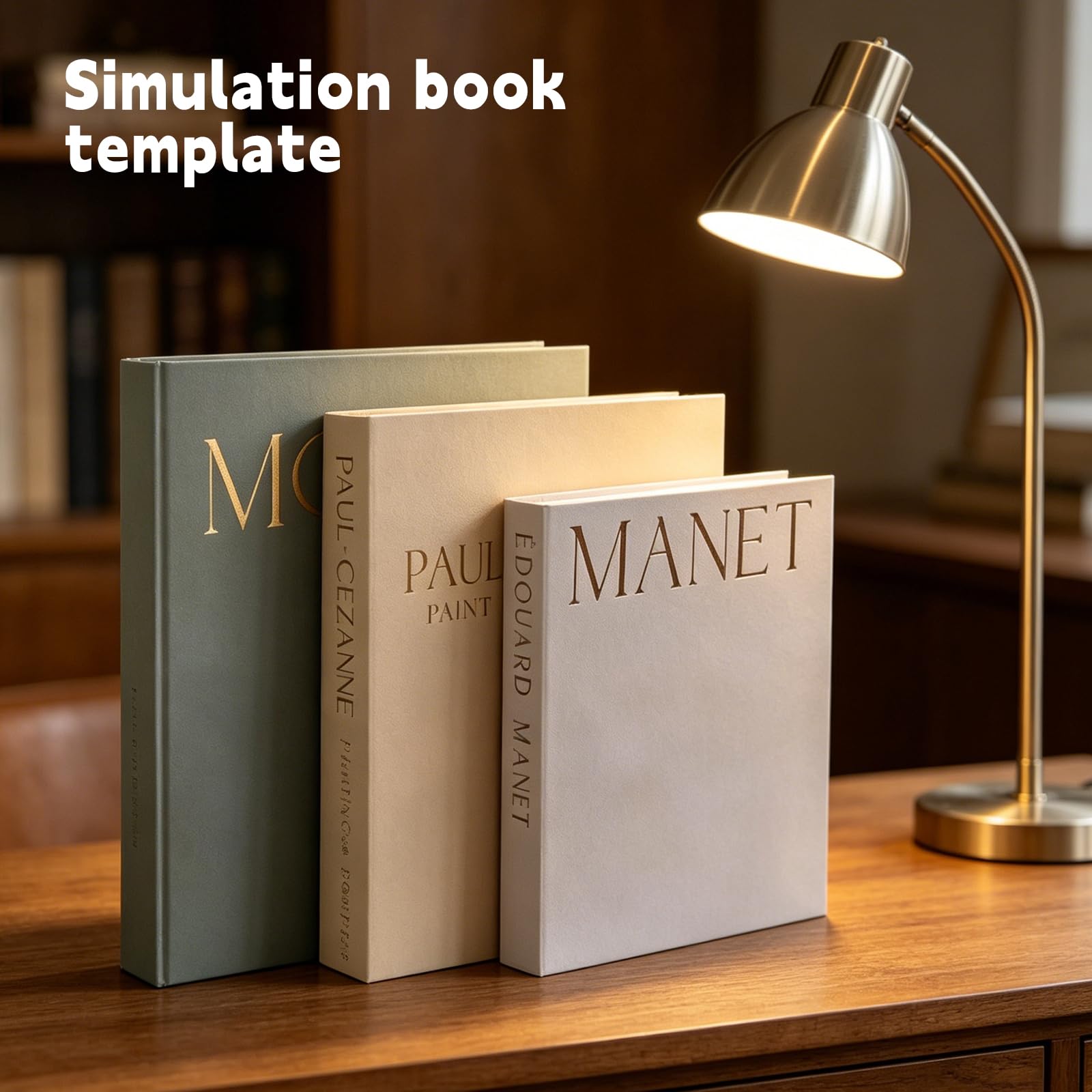 3 libri decorativi: decorazione impilata, scatola di immagazzinaggio decorativa per libri con chiusura magnetica, visualizzazione di libri per la decorazione della casa, biblioteca