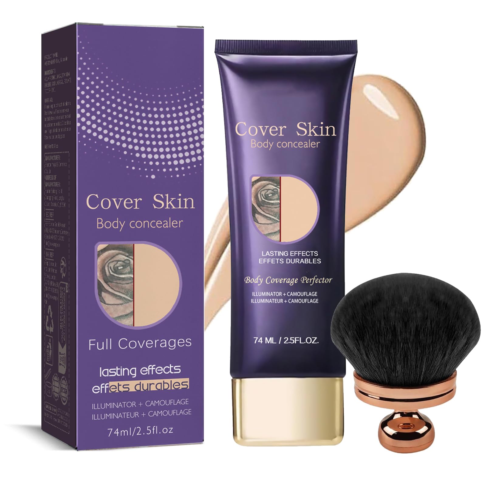 Body Coverage Perfector – Wasserfeste Körper-Make-up-Creme Zum Abdecken Von Tattoos & Narben
