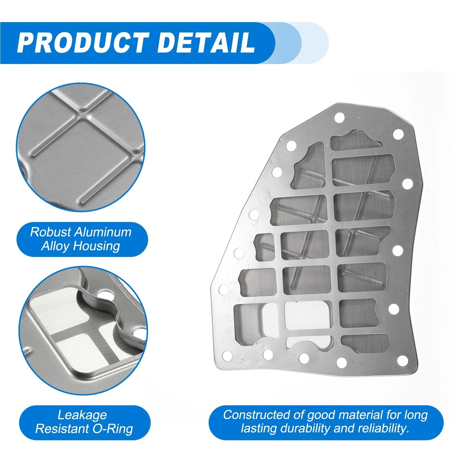 Fondo Motor‌ Filtro de Aceite para transmisión automática, cárter Compatible con Chevrolet Compatible Colorado 2004-2011 (8973310630) Cárter de Aceite‌