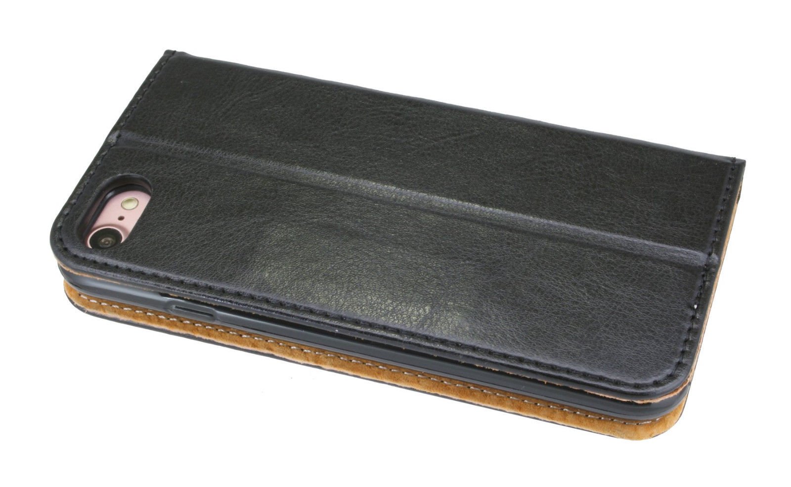 Cofri1453 Custodia A Libro In Pelle PU Per Huawei Mate 10 Pro - Marrone, Con Slot E Supporto - copertina