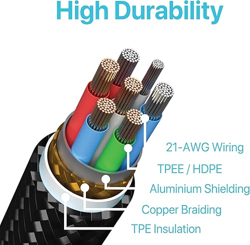 Miniatura 4 de BLACK+DECKER Cargador de coche USB C, compacto de 38 W de 2 puertos, cable tipo C a Lightning certificado Apple MFi, compatible con iPhone 15, 14,